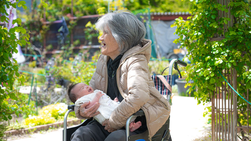 0歳からご高齢の方まで対応